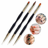 2pcs Polygel Brush and Picker with Double Ends, 2 in 1 Design Polygel_max