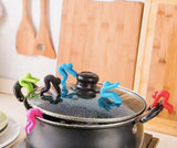 2pcs Boil-Over Protection Guys - Avoid Boiling Black - 45-Degree Angle