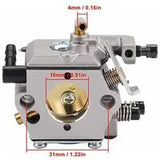 New Carburetor Compatible with STIHL 024 026 024AV 024S MS240 MS260 Pro Chainsaw, Replaces WT-194, WT-194-1, 1121 120 0611, with Air Filter Buffer