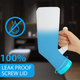 Urinal Bottle for Men, 1000ml Portable Pee Bottle with Screw Cap for Emergency Situations blue