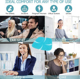 Gel Seat Cushion for Long-Term Sitting, Gel Cushions for Pressure Relief, Double Thick Gel Cushion for Sitting, Seat Cushions for Office Chairs with