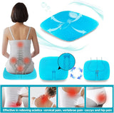 Gel Seat Cushion for Long-Term Sitting, Gel Cushions for Pressure Relief, Double Thick Gel Cushion for Sitting, Seat Cushions for Office Chairs with