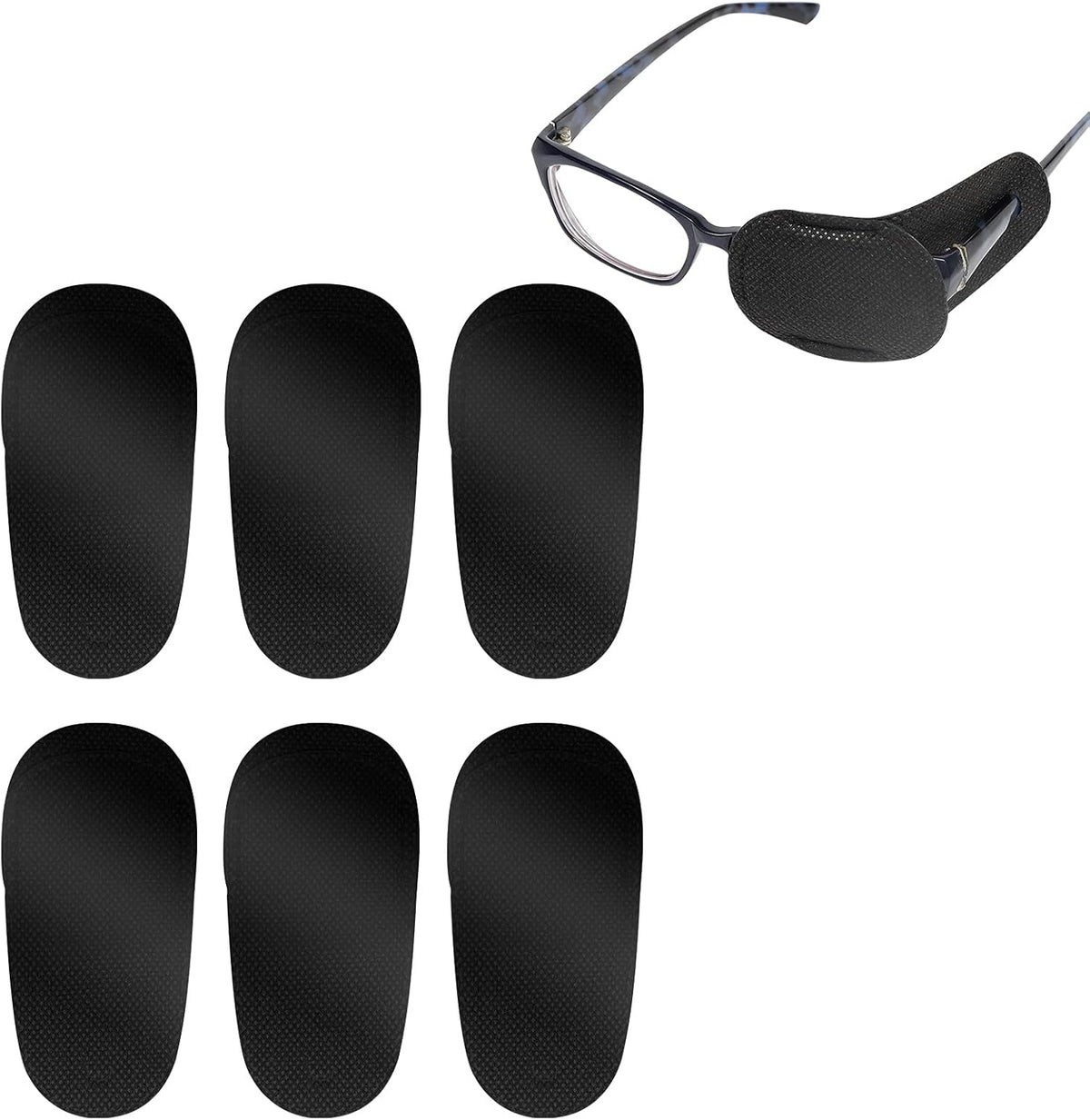 Pieces Eye Patches for Glasses, Reusable Eye Patches for Covering