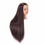 65CM Mannequin Head Hairdressing Training Cosmetology Mannequin - Front View