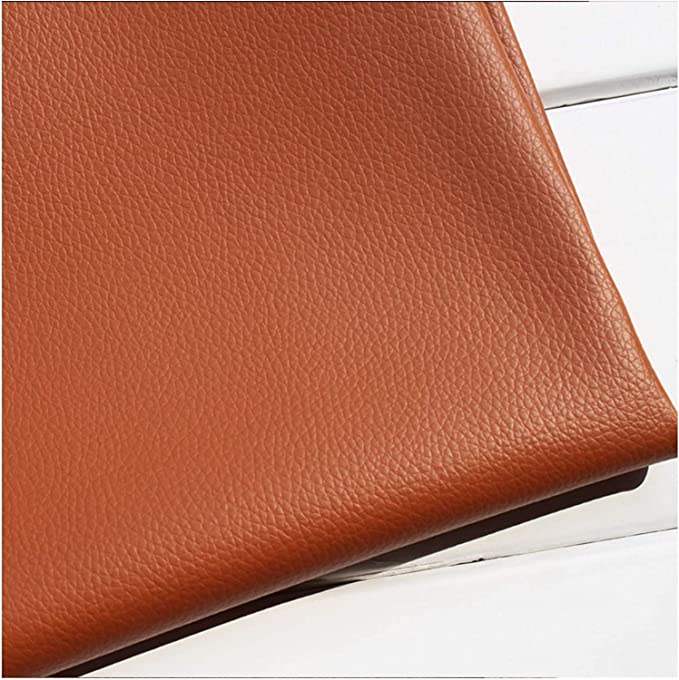 INF Self-Adhesive Repair Patch Faux Leather 50x138 cm Light Brown