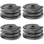 pcs lens spools for Bosch grass trimmer reels, nylon replacement spool for Bosch F016800351 ART 24, 27, 30 and ART 30-36 LI (6.1 mx Ø1