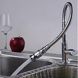 Outdoor Faucet - 360° Kitchen Mixer Flexible Neck Laundry Room Faucet Bar Garden Outdoor Faucet - Front View