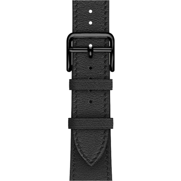 Black/Brown Compatible with Apple Watch Strap 38/40/41 mm, Leather