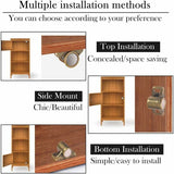 pcs magnets for cabinet doors, magnetic door lock, magnetic door closer with 4 washers and 12 screws, magnetic cabinet closure for furniture, wardrobe, cupboard