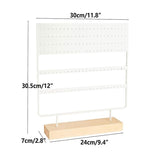 Earring Holder Earring Display Stand Ear Holder Jewelry Holder_max - 45-Degree Angle