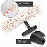 10 Meter 3.0mm Starter Cord with 3 Start Handles for Lawn Mower Chainsaw Trimmer Brushcutter Engine Parts - Side View
