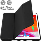 iPad 10.2 Case (9th Gen 2021) & (8th Gen 2020) & (7th 2019) Auto Wake/Sleep Cover - 45-Degree Angle
