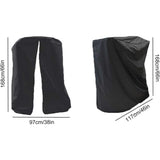 Treadmill Cover Foldable Treadmill Cover with Zipper, Dustproof Protection for Exercise Equipment Treadmill for Exercise 46 x 38 x