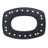 pcs Replacement Leather Ear Pads for Howard Leight - Top-Down View