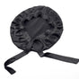 Sleeping Cap in Real Silk - Protects Hair While You Sleep black