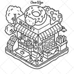 Coloring Book for Adults and Teens, Super Cute Patterns for Relaxation