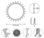 Worx Landroid Robotic Lawn Mower Pulley Sprocket Studs Anti-Slip Wheels-L Type 225mm, 2pcs