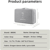 Bag for DJI 4 Gimbal Stabilizer, Compact Travel Case - Rear View