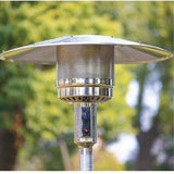Patio Heater Reflector Plate, Outdoor Propane Heater Replacement Part - Top Dome, 3-Hole Mount, 3-'-UU- - Front View