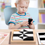 Hidden Block Puzzle Puzzle Toys Wooden Puzzle C - Rear View