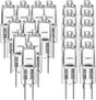 G4 halogen lamps 20W 12V - Warm white - 20 Pack 20pcs 20W 20pcs