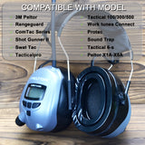 INF Gel earmuffs for 3M Peltor hearing protection 1 pair