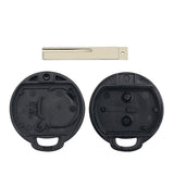 Remote control shell 2 buttons for Mitsubishi Colt Warior Carisma Spacestar straight key uncut blade - Perfect