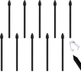 10pcs S Pen Nibs for Samsung Galaxy Tab S6 with Installation Tool Compatible with Samsung Galaxy Tab S7 & S7 Plus S8 & S8 Plus (Black) Black