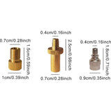 15 pcs Bicycle Valve Adapter Set Reducing Nozzles Tire Pump Adapter Set Ball Pump Needle Universal.
