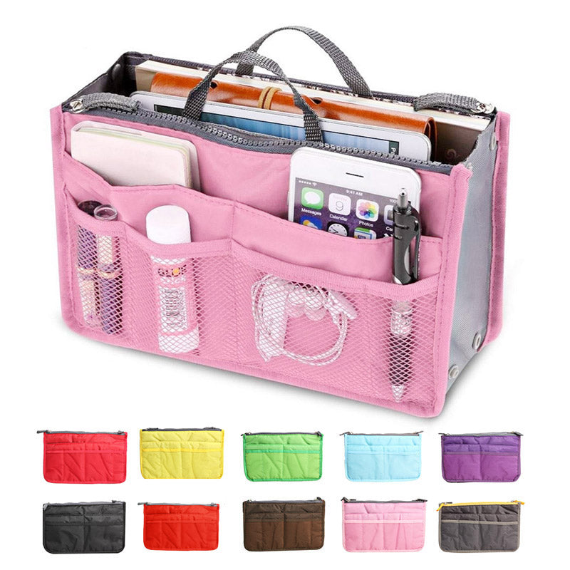 Bag in bag insert toiletry bag black black 1