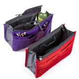 Bag in bag insert toiletry bag black black 1 - Side View