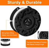 Trimmer Line Spool for Black and Decker Trimmers, 6 Trimmer Line-Xin