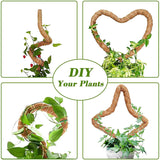 pcs Monstera moss rods for indoor plants, bendable plant holder