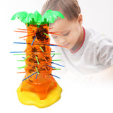 Monkey Tree Climbing - Educational game for children - Fun logic game for family parties - Front View