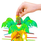 Monkey Tree Climbing - Educational game for children - Fun logic game for family parties - Rear View