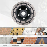 Diamond disc 180mm Diamond grinding disc Concrete grinding disc - 45-Degree Angle
