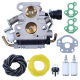 Compatible with Throttle Hose Kit Compatible with Husqvarna 135 140 435 435E 440 440E Jonsered CS410 - Front View
