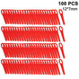 100 pcs Plastic Grass Trimmer Blades Cordless Trimmer Blades