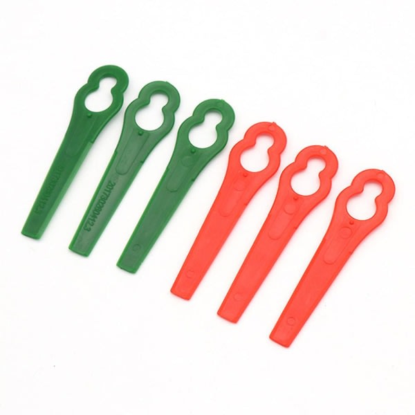 100 pcs Plastic Grass Trimmer Blades Cordless Trimmer Blades