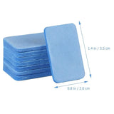 100 pcs Plastic Grass Trimmer Blades Cordless Trimmer Blades - Rear View