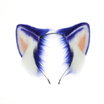 Comic show stage performance cosplay props blue Sonic the Hedgehog ears headband