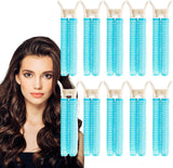Volumizing Hair Root Clips - Set of 10 Magic Clips for Hair Volume - Hair Root Fluffy Hair Clip Head Seamless Hair Clip Curling Barrel - - 45-Degree Angle
