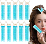 Volumizing Hair Root Clips - Set of 10 Magic Clips for Hair Volume - Hair Root Fluffy Hair Clip Head Seamless Hair Clip Curling Barrel - - Close-Up Angle
