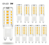 G9 LED bulbs 3W – Warm white – 10-pack