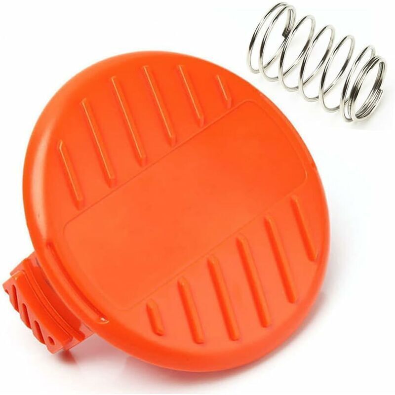 Spool Cap + Spring Replacement Parts for BLACK+DECKER STC1815 GL4525 Grass Trimmer 385022-03..
