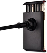 Gooseneck Tablet Holder, Tablet Stand for Bed Gooseneck Mount Flexible Arm 360 Clamp - Side View