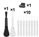 Compatible with iPhone Mobile Phone Charging Port Dust Plug Cleaning Kit - Close-Up Angle