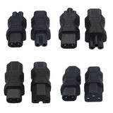 C7 to C8 straight adapter male to female Adapter C7 to C8 adapter Cable adapter C8 to C13/C8 to C15/C8 to C5 Compact- null - C8 to C5