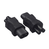 C7 to C8 straight adapter male to female Adapter C7 to C8 adapter Cable adapter C8 to C13/C8 to C15/C8 to C5 Compact- null - C8 to C5 - Top-Down View