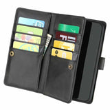 Compatible with iPhone 11 Wallet Case 10 Grid V3 Rose Gold 150 - Side View